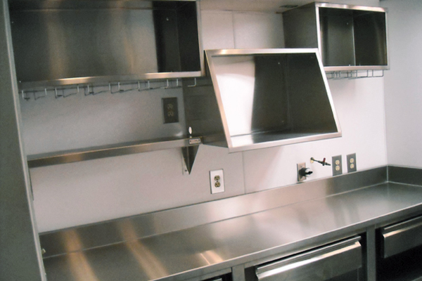 Allied-Stainless-stainless -Steel Shelf fabircation